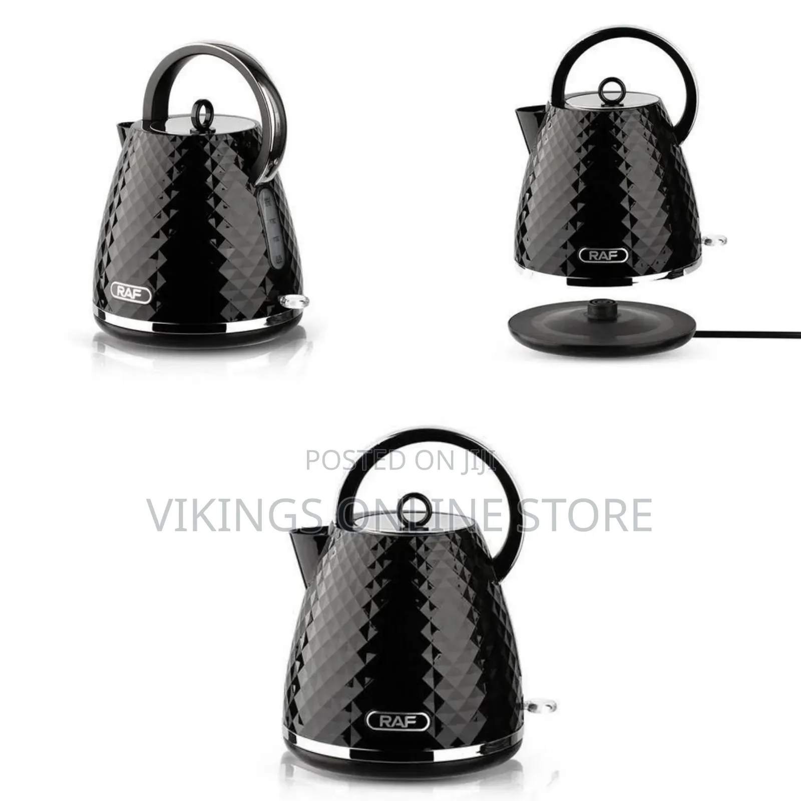 RAF 2L Retro Mini Teapot Stainless Steel Double Wall Household