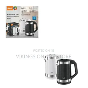 RAF 1 Piece of 2L Double Wall Stainless Steel Electric Tea Water