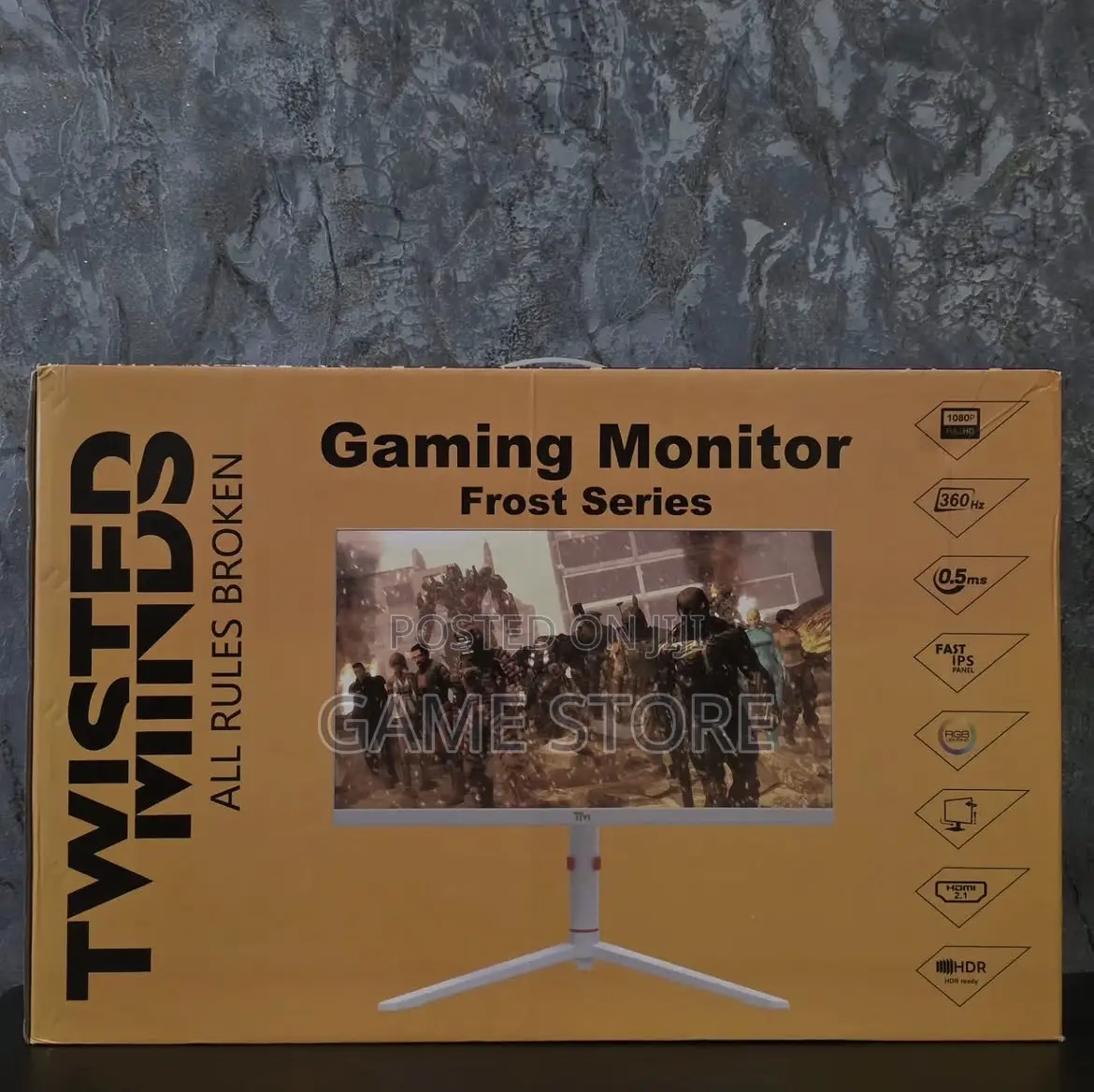 Twisted Minds 27-Inch Monitor Make Workstations Look Clean And
