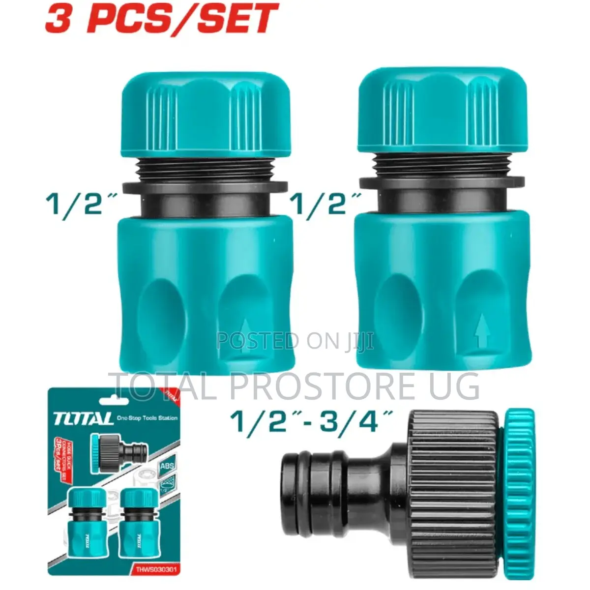 3 PCS Hose Quick Connectors Set