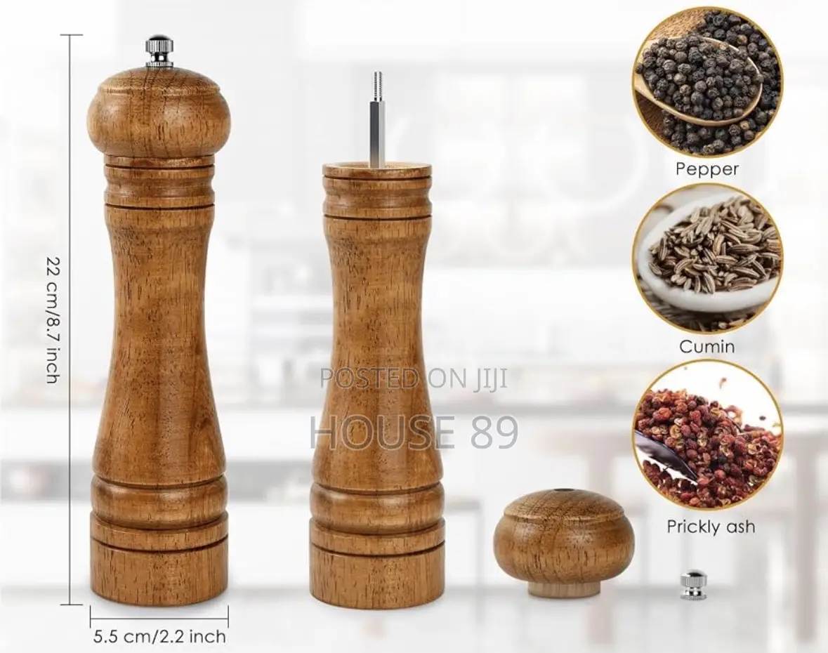 Wooden Salt and Pepper Grinder