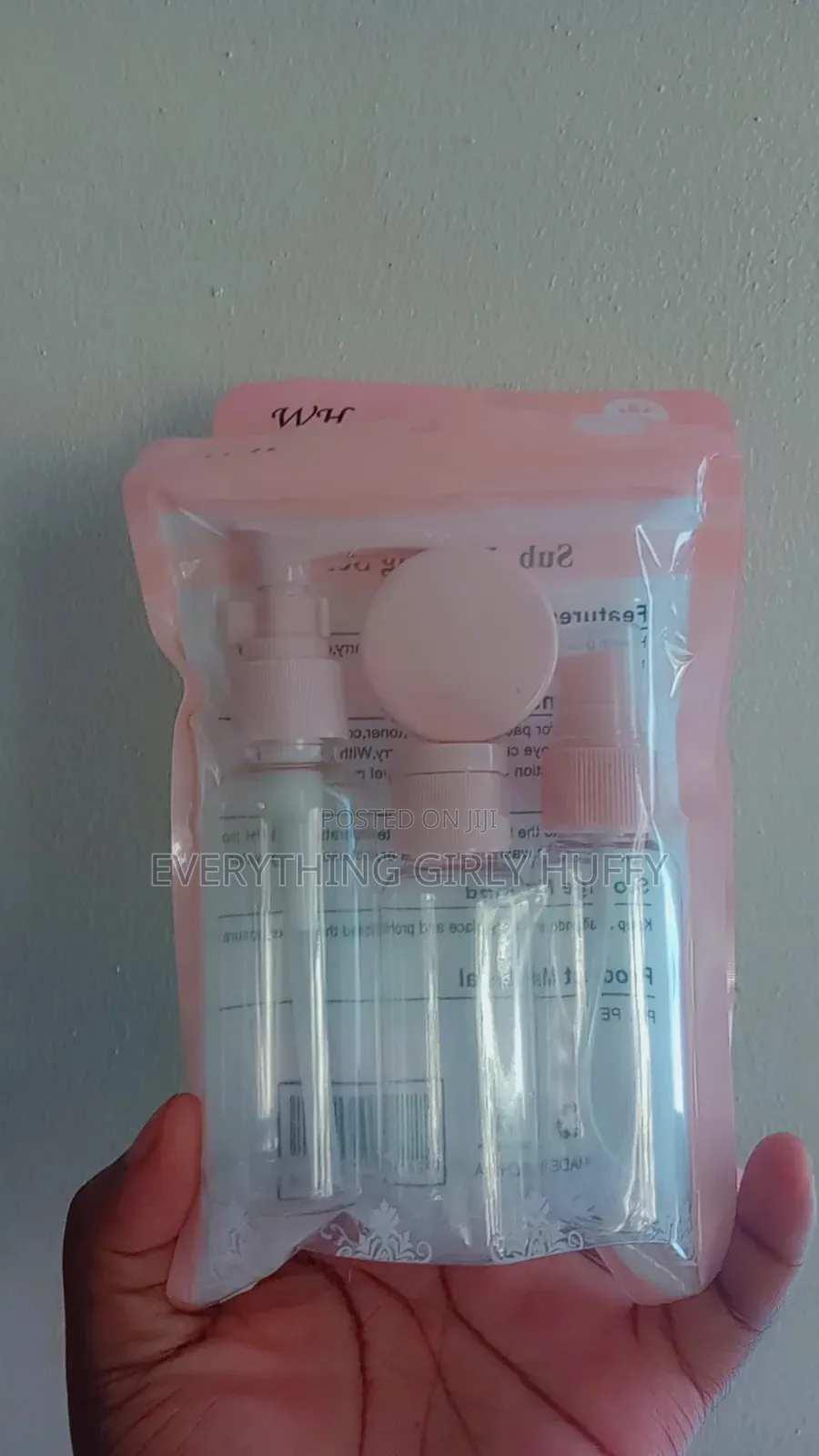 4pcs Travel Set Bottles