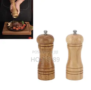 Small Wooden Salt and Pepper Mill