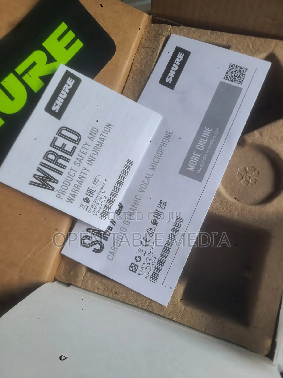 Original Shure Sm 7B Microphom3
