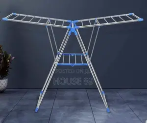 Foldable Metallic Clothes Drying Rack