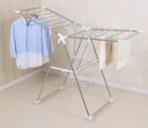 Foldable Metallic Clothes Drying Rack