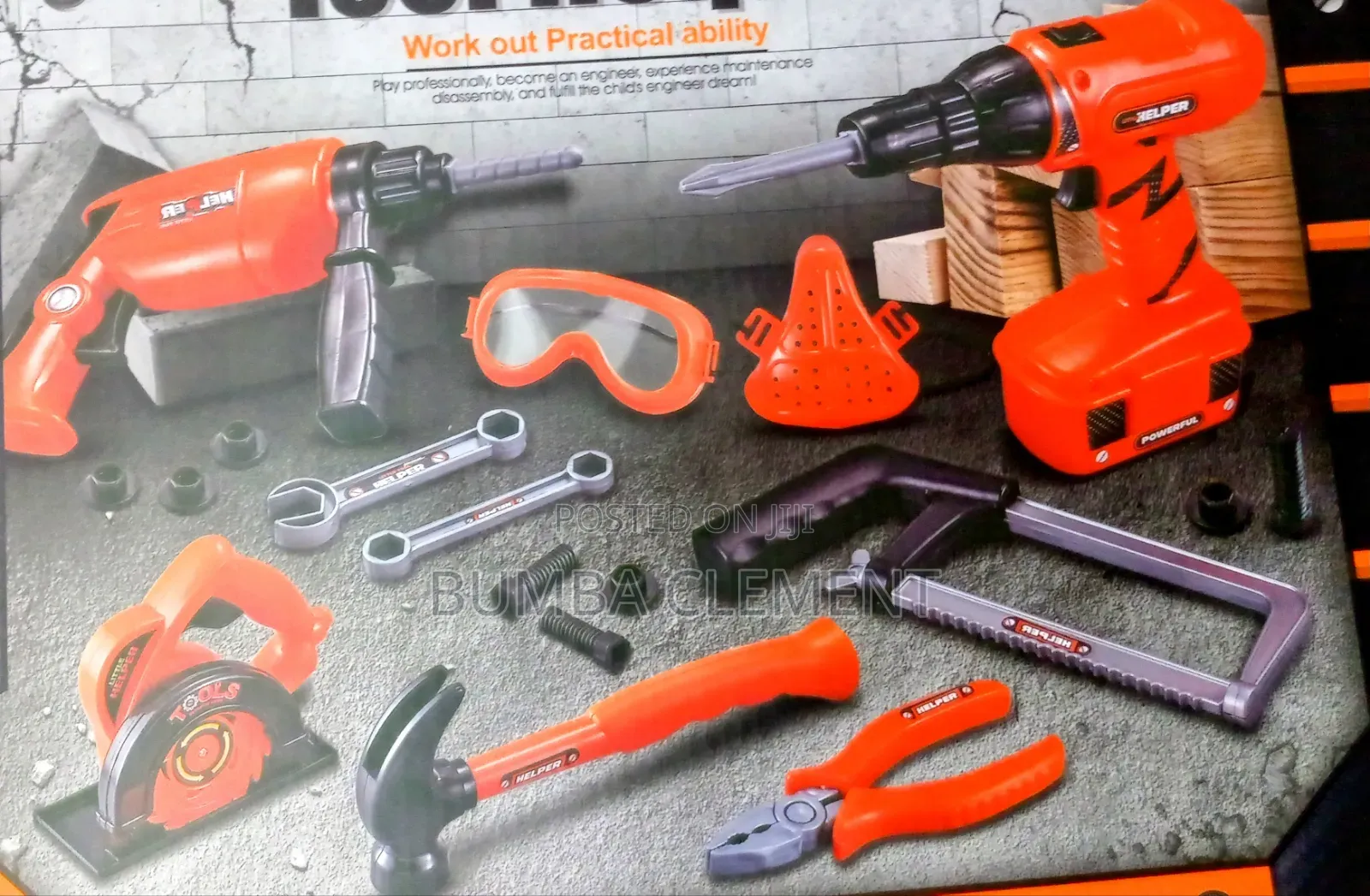 Kids Engineering Set Tools