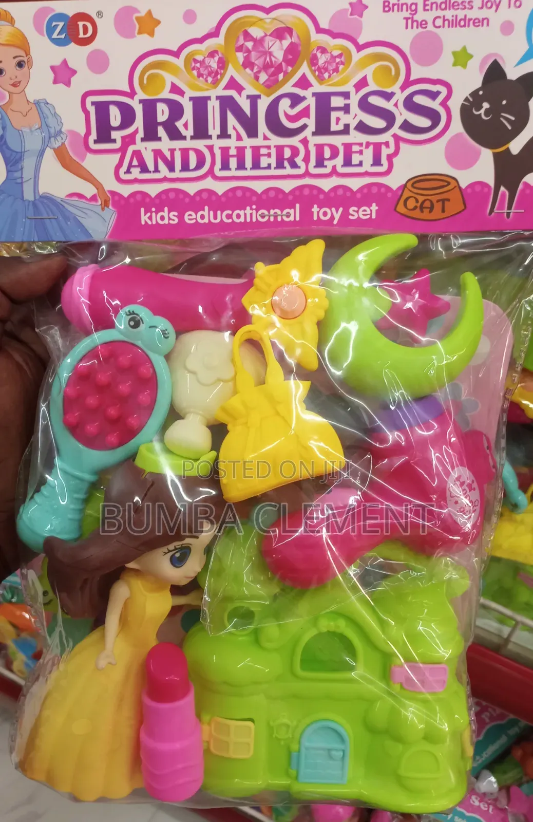 Princess and Her Pet( Kids Educational Toy Set)