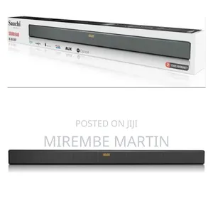 Saachi Channel 2.0 Sound Bar NL-SB-2597-BK With Control Buttons,