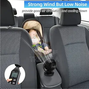 Single 12v Car Dashboard Fan