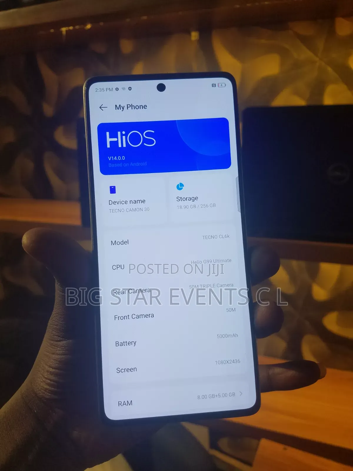 Tecno Camon 30 256 GB Blue