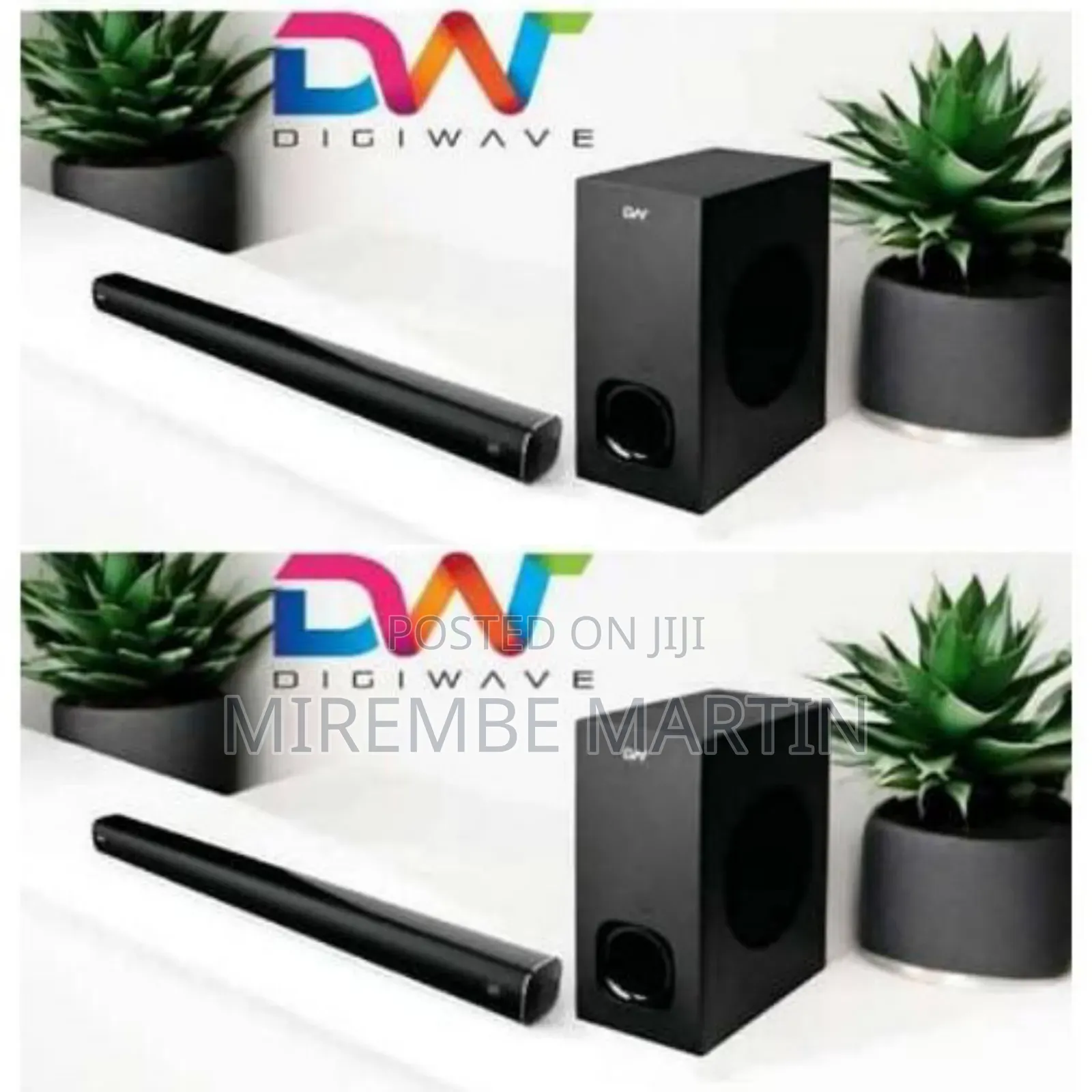 Digiwave DWSB5001 2.1 Channel Wireless Sound Bar With Bluetooth