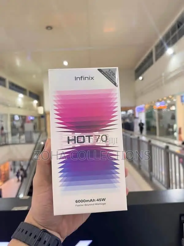New Infinix Hot 70 256 GB Black