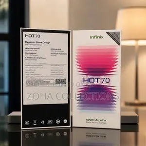 New Infinix Hot 70 256 GB Black