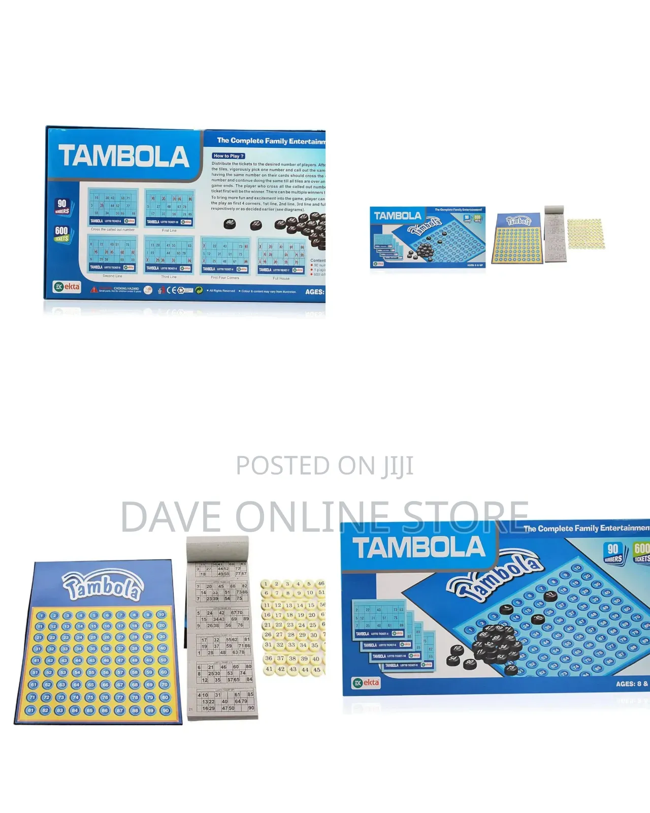 Tambola 600 Tickets Housie Games