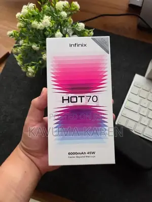 New Infinix Hot 70 256 GB Black