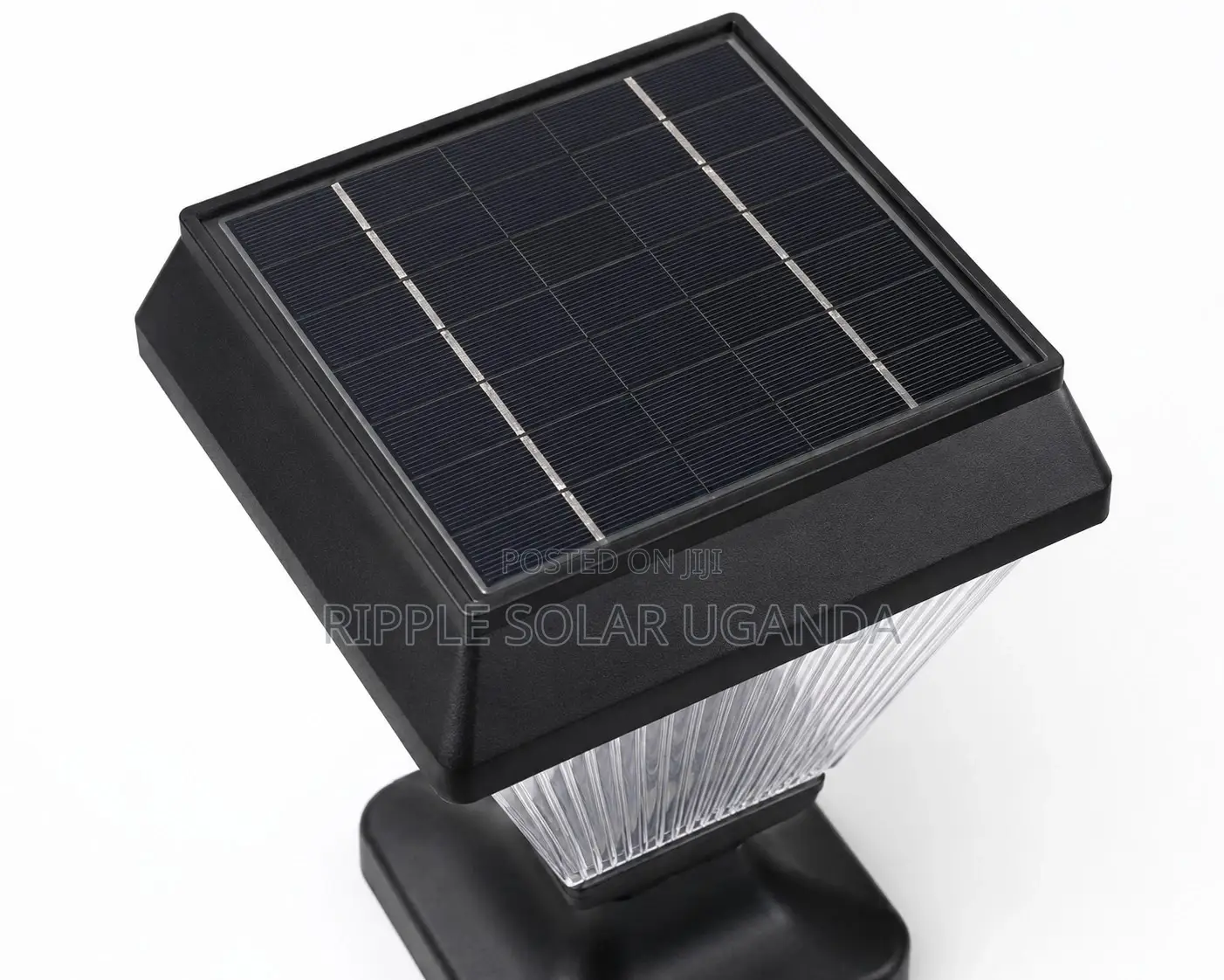 Solar Garden Post Light Waterproof Outdoor Fence Lamp