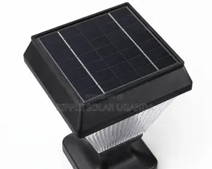 Solar Garden Post Light Waterproof Outdoor Fence Lamp