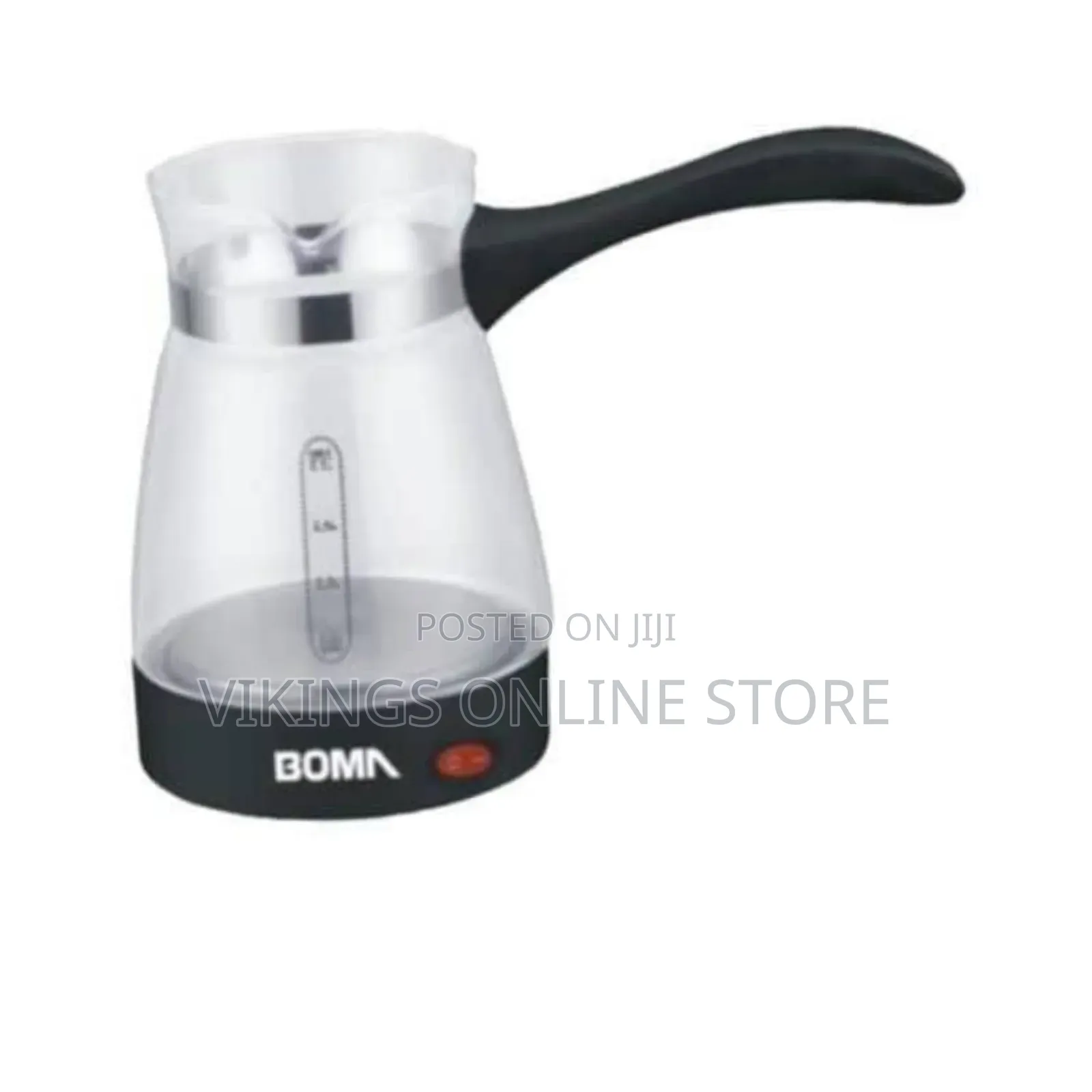 Boma Grand Electronic Turkish Coffee Pot Glass Kettle With Separate