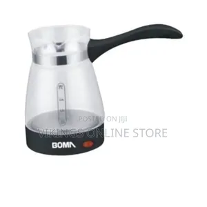 Boma Grand Electronic Turkish Coffee Pot Glass Kettle With Separate