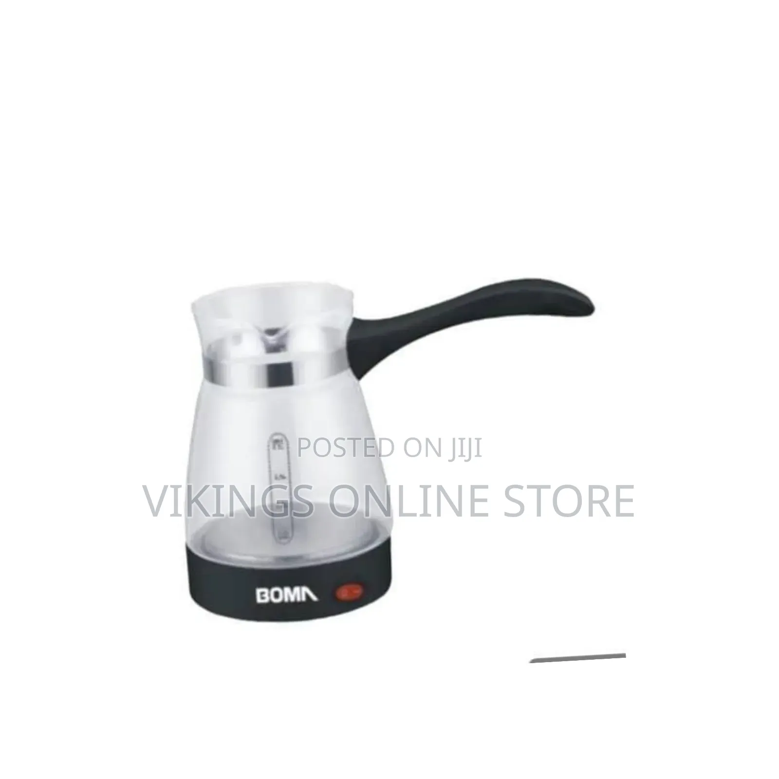 Boma Grand Electronic Turkish Coffee Pot Glass Kettle With Separate