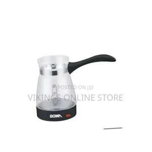 Boma Grand Electronic Turkish Coffee Pot Glass Kettle With Separate