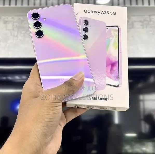 New Samsung Galaxy A35 256 GB Purple