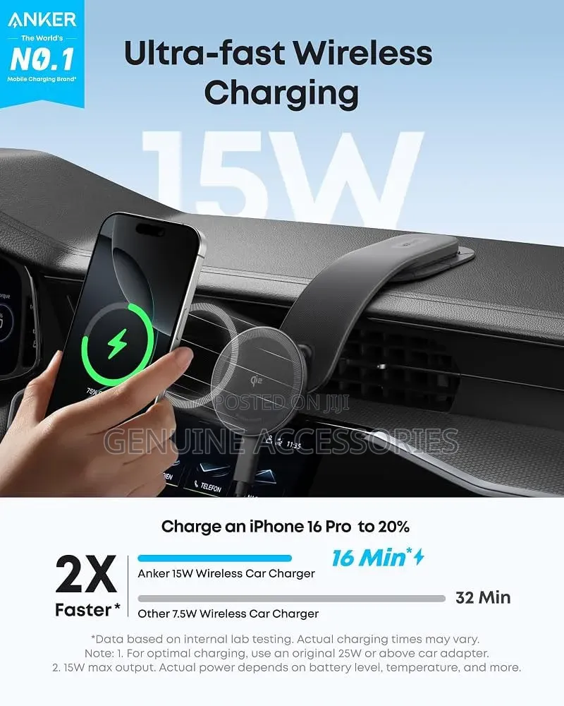 Anker Nano Wireless Car Charger