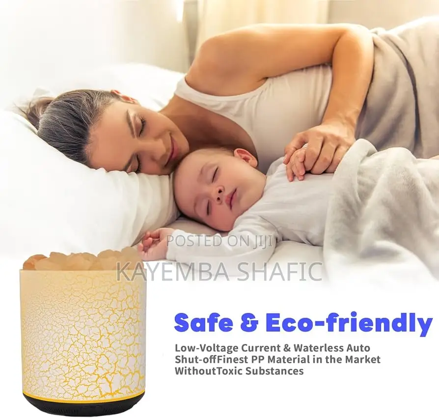 3-in-1 Himalayan Salt Lamp Diffuser Air Humidifier (400ml)