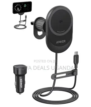 Anker Magsafe Wireless Car Charger, MagGo Fast 15W Car Charger