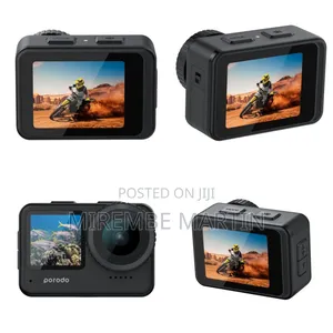 Porodo Lifestyle Fully Waterproof UHD Action Camera 900mAh Dual