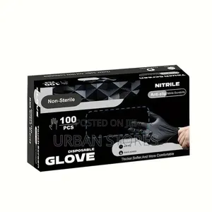100 Pack of Neoprene Nitrile Disposable Gloves