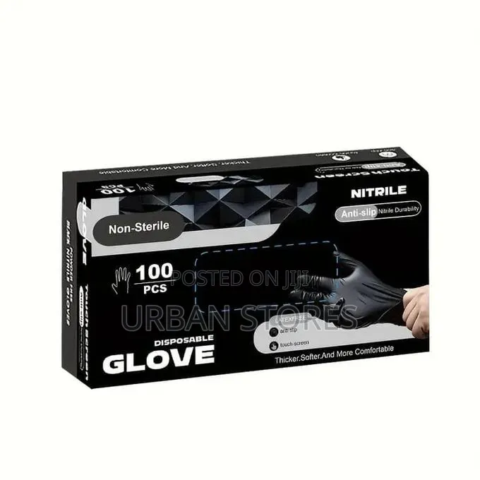 100 Pack of Neoprene Nitrile Disposable Gloves