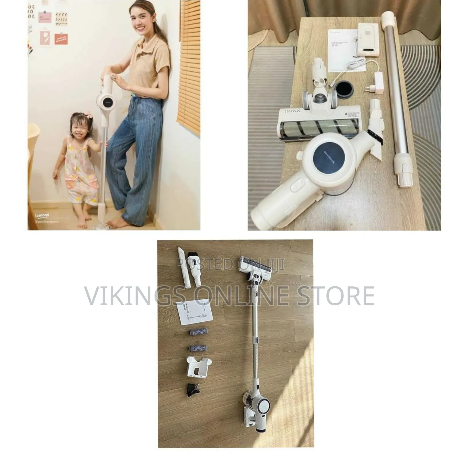 Cordless Stick Wireless Vacuum Cleaner High Speed Motor Handheld
