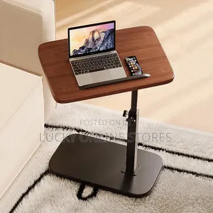 Adjustable C Shaped End Table