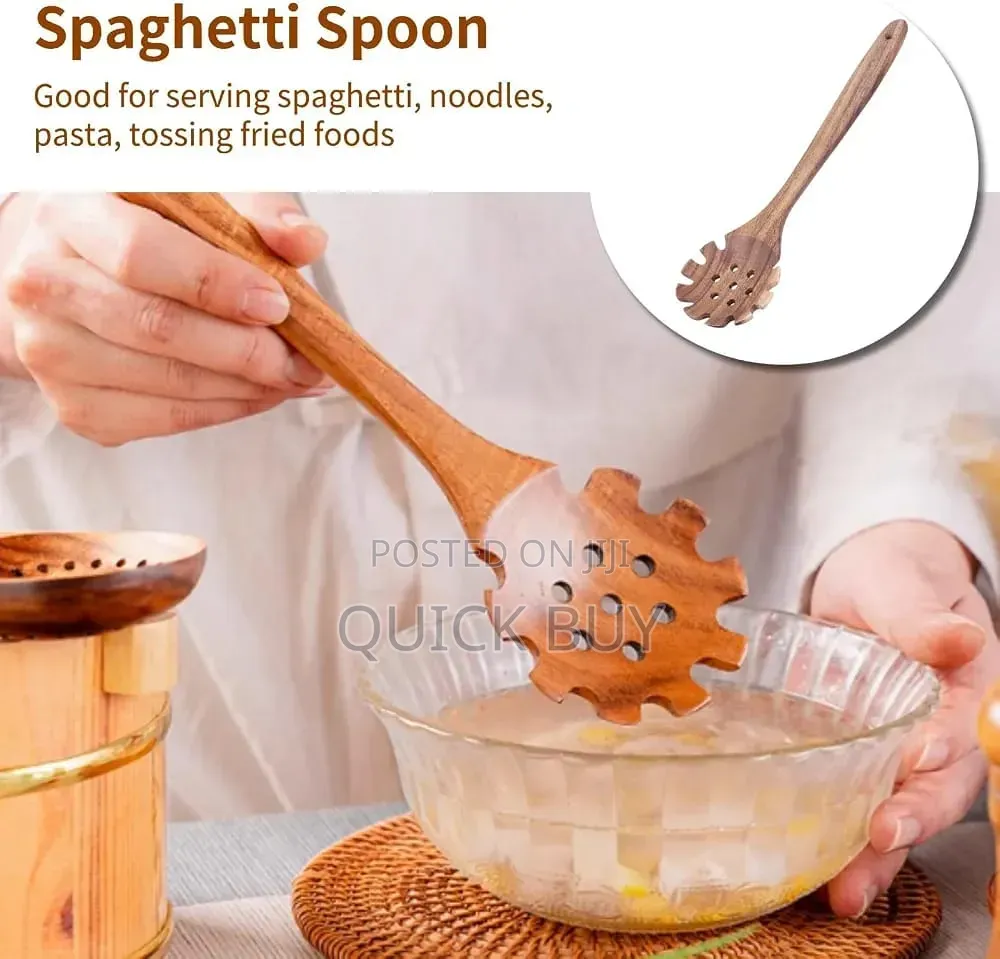 Acacia Wood Kitchen Utensils