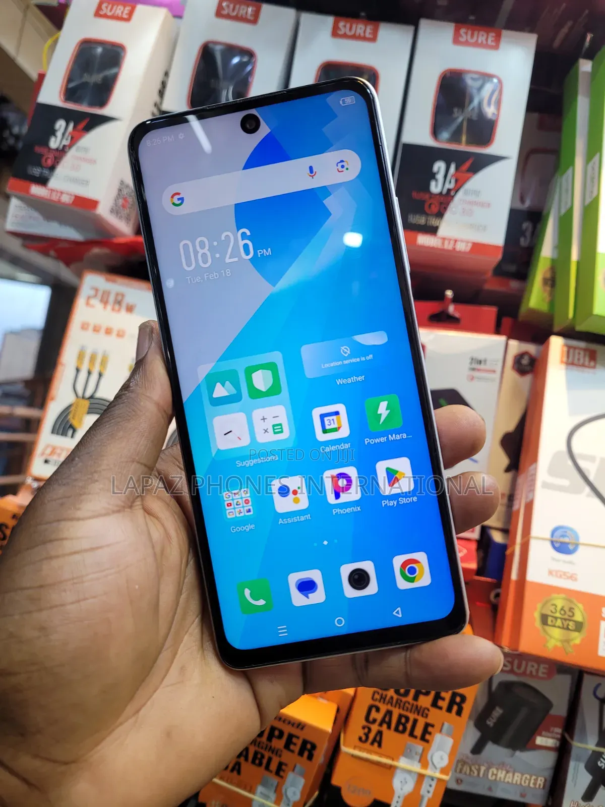 Infinix Hot 30 256 GB White