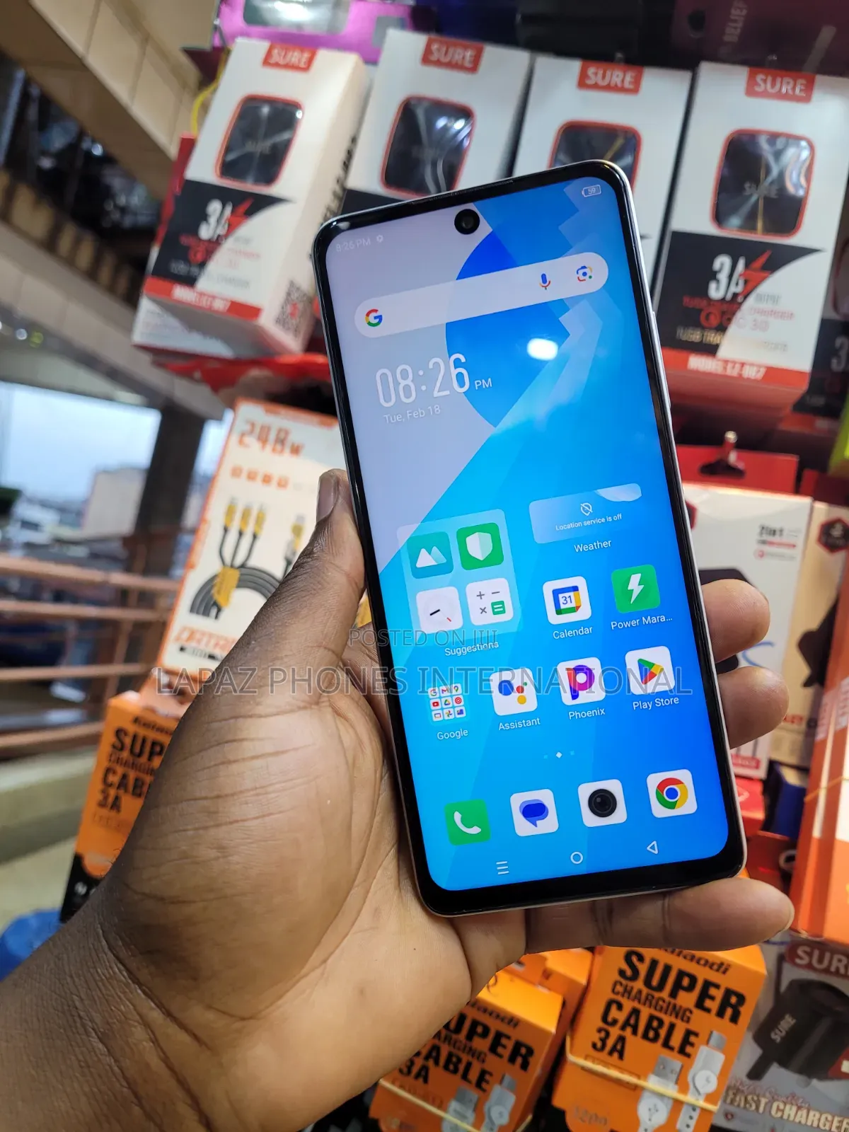Infinix Hot 30 256 GB White