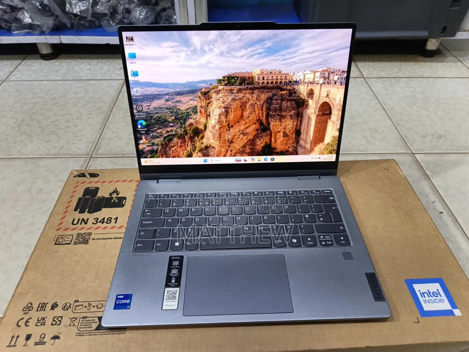 Laptop Lenovo IdeaPad 5 Slim 13th Gen i7 16GB Intel Core i7 SSD 512GB
