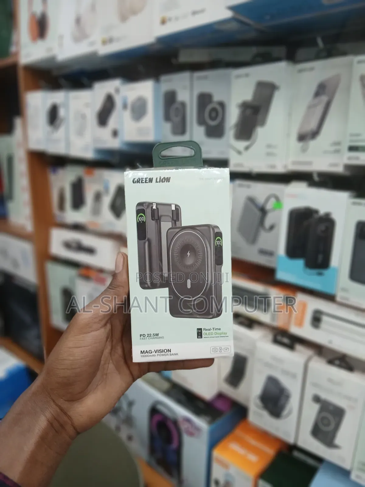 Green Lion Mag Vision 10000mah Wireless Powerbank