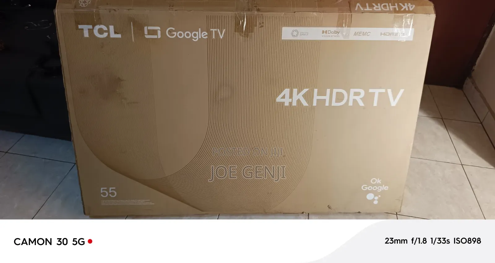 55 TCL HDR4K Smart Android