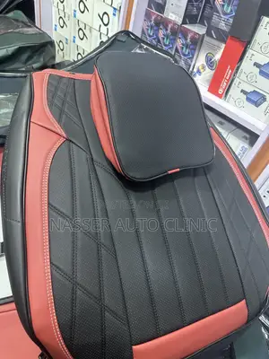 Unique Black Leather Seat Cushion