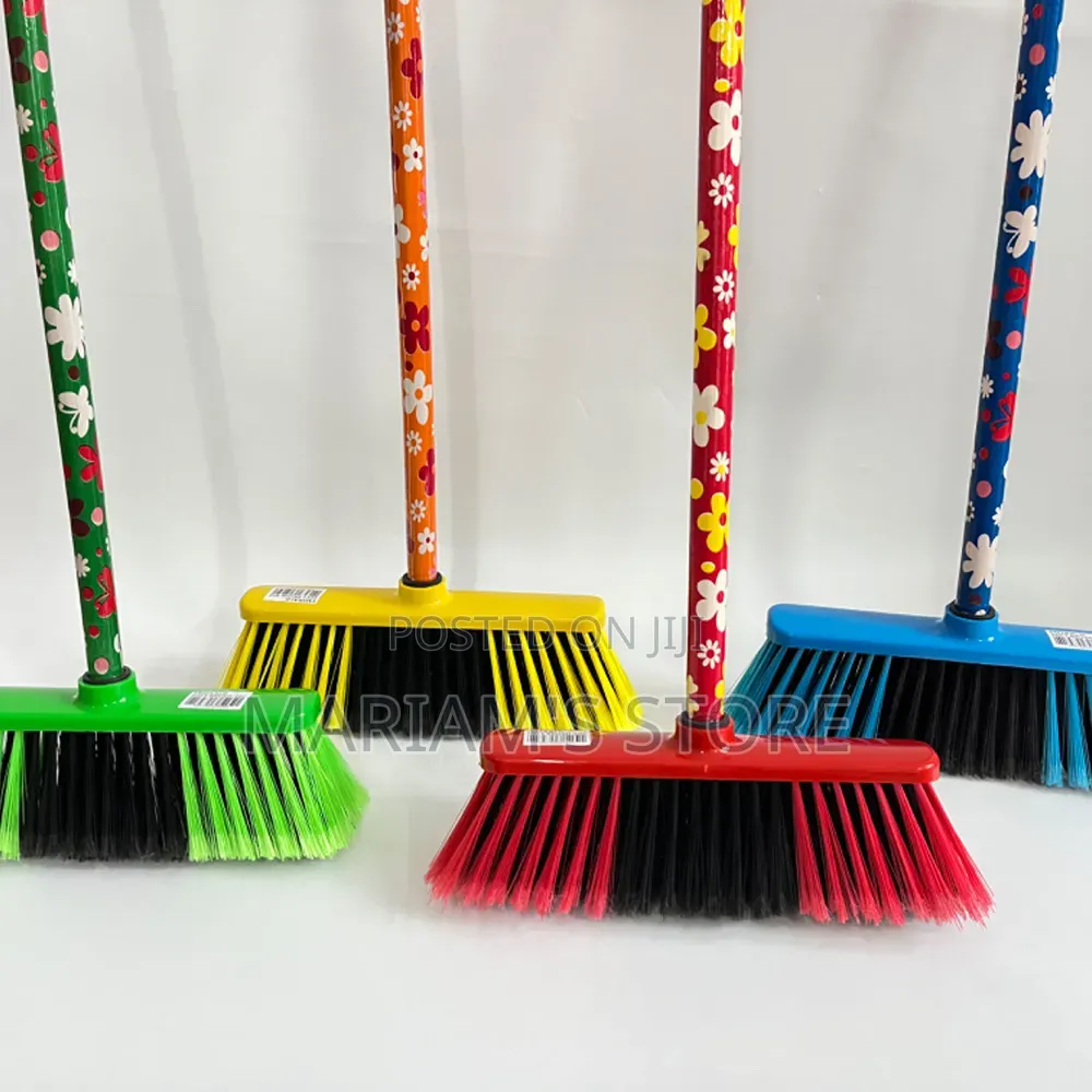 Soft Brooms Designed for Both Indoor and Outdoor Cleaning.