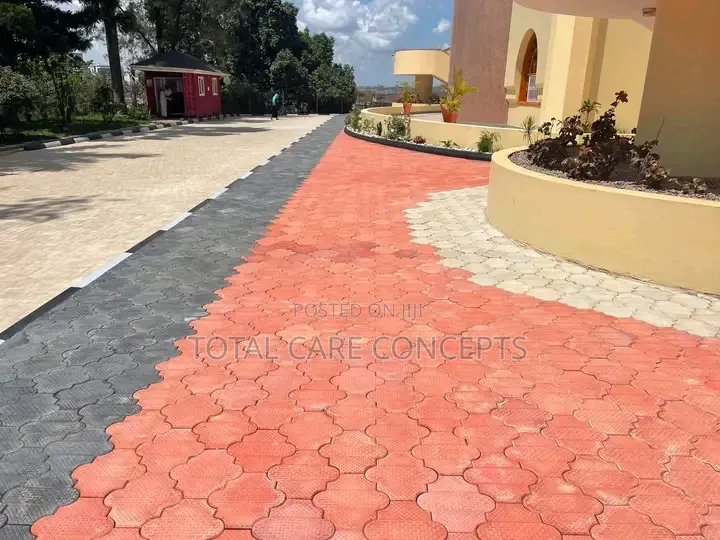 Modern Stone Works and Paving Installation