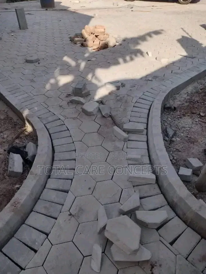 Modern Stone Works and Paving Installation