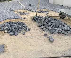 Modern Stone Works and Paving Installation