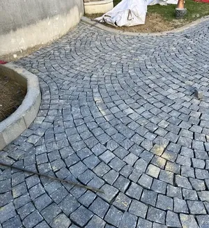 Modern Stone Works and Paving Installation