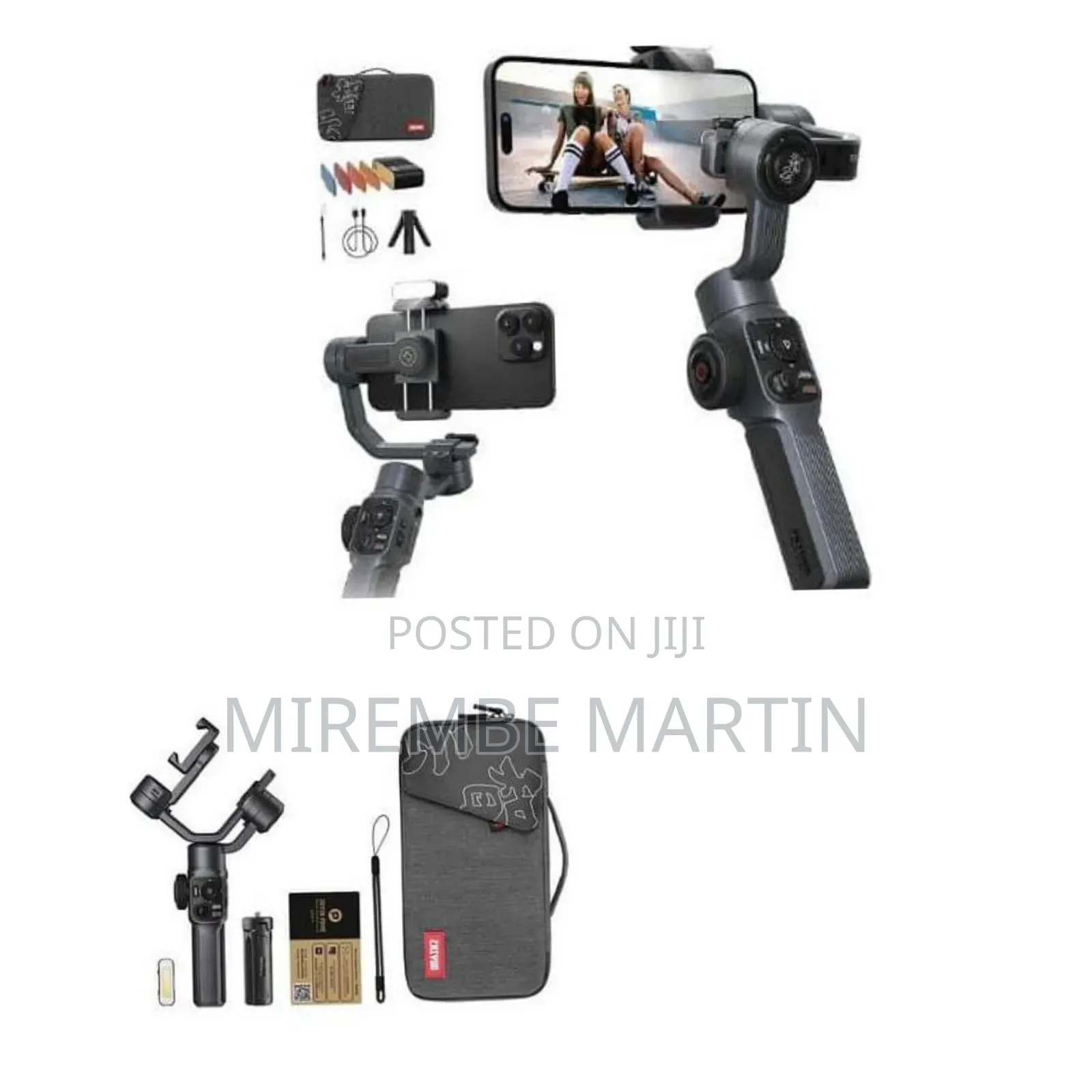 Zhiyun Smooth 5 Combo Phone Gimbal, 3-Axis Handheld Smartphone