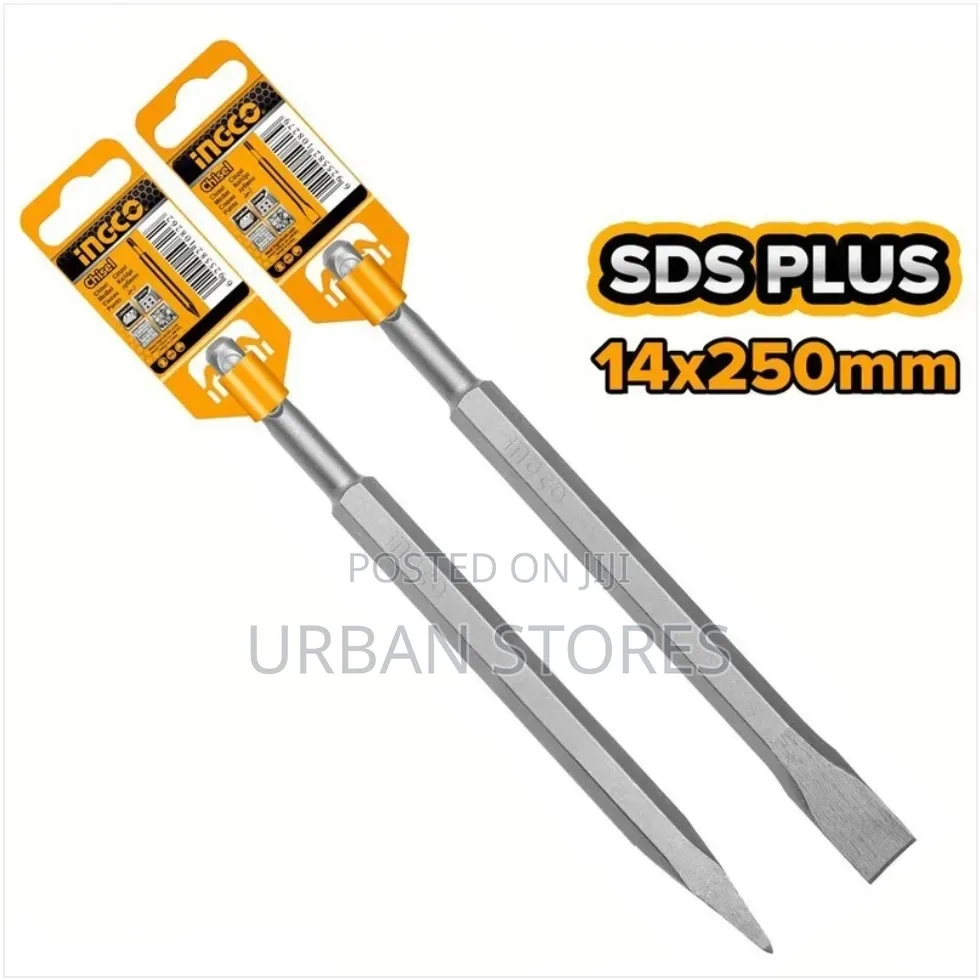 Ingco Pointed Plus Chisel SDS 14mm for Rotary Hammer