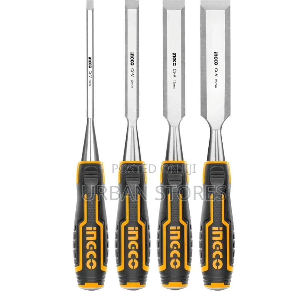 4-Piece Wood Chisel Ingco